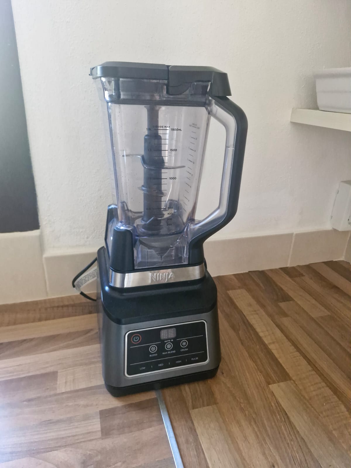 Ninja blender in kitchen
